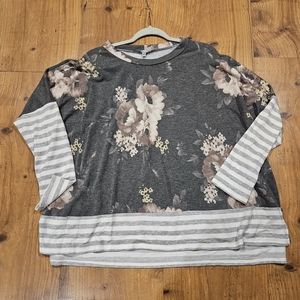 White BIrch French Terry Top XL